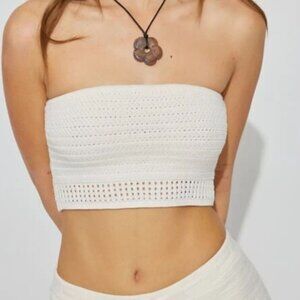 Rebellion Strapless Crop Top